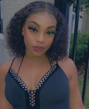 Load image into Gallery viewer, Bob Curly Pre-Plucked 13 x 6 Lace Front