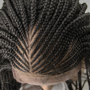 Box Braid Corn Rows