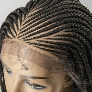 Knotless Hand Braided Lace Wig 13 x 5 Lace Wig