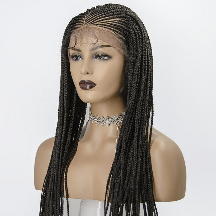 Box Braid Corn Rows