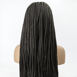 Medium Box Braids-Knotless Wig-13 x 5 Frontal