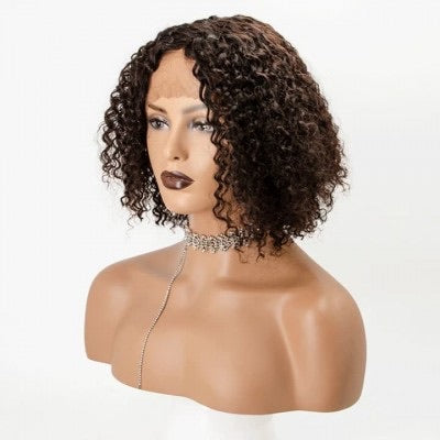 Deep Curly 10 Inch - T-Part Frontal